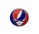 Grateful Dead グレイトフルデッド Steal Your Face スティール ユア フェイス STICKER ステッカー 直径4.1cm 立体感