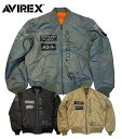 AVIREX アヴィレックス　CP MA-1 STENCIL エムエーワン ステンシル　3色（SAGE/BLACK/KHAKI)