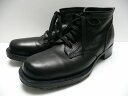CABANE de zucca カバンドズッカ レースアップブーツ SIZE:M ブラック ワークブーツ 黒/ブラック メンズ 【中古】【その他靴】【金沢本店 併売品】【7600029Kz】