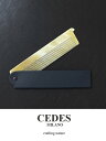 CEDES MILANO セデスミラノ ポケットコーム ヘアブラシ くし ネイビー ced321407