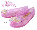 【ディズニ?】【プリンセス】【Disneyzone】【ディズニー プリンセス】ガラスの靴【シンデレラ】【アリエル】【ベル】【白雪姫】【オーロラ姫】【ラプンツェル】サンダル キッズスニーカー キッズシューズ 子供靴 靴 *メール便不可* 【ディズニー サンダル】 6930