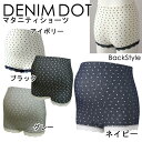 マタニティショーツ【DENIM DOT】足ぐりらくちんボクサータイプ妊娠中のお腹をやさしく守る【ローズマダム★マタニティー】【10P17Aug12】【楽ギフ_包装】【楽ギフ_のし】【楽ギフ_メッセ入力】【あす楽】【限定3,000円以上購入で送料無料】