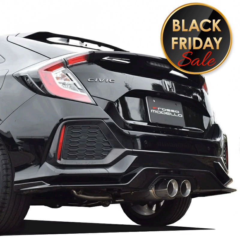 車検対応 ロッソモデロ マフラー FORTUNA ZEEKエディションシビックハッチバック FK7CIVIC HBMT/AT 前期・後期 通常価格 113,850円