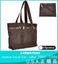 [USA Ki]LeSportsac/X|[gTbN MEDIUM TRAVEL TOTE[~fBA gx g[g] 7005 C006 COFFE[R[q[]C006 g[gobO R[q[ obO V_[ V_[obO g[g s Ki  [v[g j a  j]