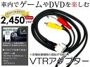 【送料無料】【3年保証】KNT-5175 トヨタ純正ディーラーナビ用 VTRアダプター 外部入力ケーブル 1997年モデル【DVDプレーヤー Ipod 地デジ ワンセグ ビデオ カメラ AV等が接続できる】 ACV