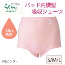 ワコール らくラクパートナーパッド内蔵型吸収ショーツ(50C...