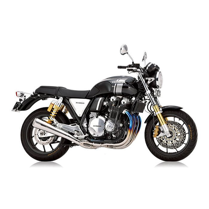 【アールズギア】WH24-01TI CB1100RS/EX(17-22) CB1100(19-22）ワイバン クラシックチタン シングルメガホン (チタンポリッシュ) HONDA ホンダ バイク r's gear
