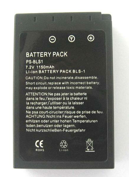 ●定形外送料無料●新品オリンパス E-400.E-420のBLS-1対応バッテリー