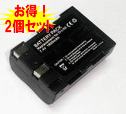 ●定形外送料無料●【2個セット】新品ペンタックス K10D.DiMAGE A1.A2のD-LI50対応バッテリー