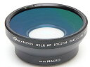 ●定形外送料無料●『ROWA/ロワ』【径:52mm】デジタル一眼レフ用0.43倍超広角マクロ・ワイドコンバージョンレンズ