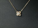 ヴァンドーム青山 VENDOME ボヌールダイヤネックレス0.212ct/H/SI2/3EX/NONE 仕上済【中古】【ロイヤルブルー】【送料無料】