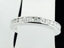 ハリーウィストン HARRY WINSTON フルエタニティリングPt950プラチナダイヤモンドリング ラウンドチャネルセットリング フルサークルダイヤモンド6.5号弱【中古】【ロイヤルブルー】【送料無料】
