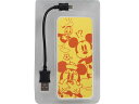 ディズニー/ミッキー/モバイルバッテリー/充電器/薄型 /3000mAh/ミニー/ドナルド/充電ケーブル/USBケーブル/付属 ELECOM/新品/Disney/充電/携帯用充電器/携帯用バッテリー(※ゆうメールの発送の場合、サイズ・重量の関係で180円→300円となります)