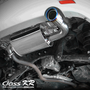 【 スバル インプレッサ 1.5i/1.5i-L 4WD 型式 DBA-GH3 エンジン形式 EL15 4AT/5MT 年式 2008/10- ≪ オールステンレス製 パイプ:50Φ テール径:115Φスラッシュ 右出し仕様 リアピースのみ ≫≪ 品番:B71328 ≫】 柿本改マフラー 【 ClassKRマフラー 】