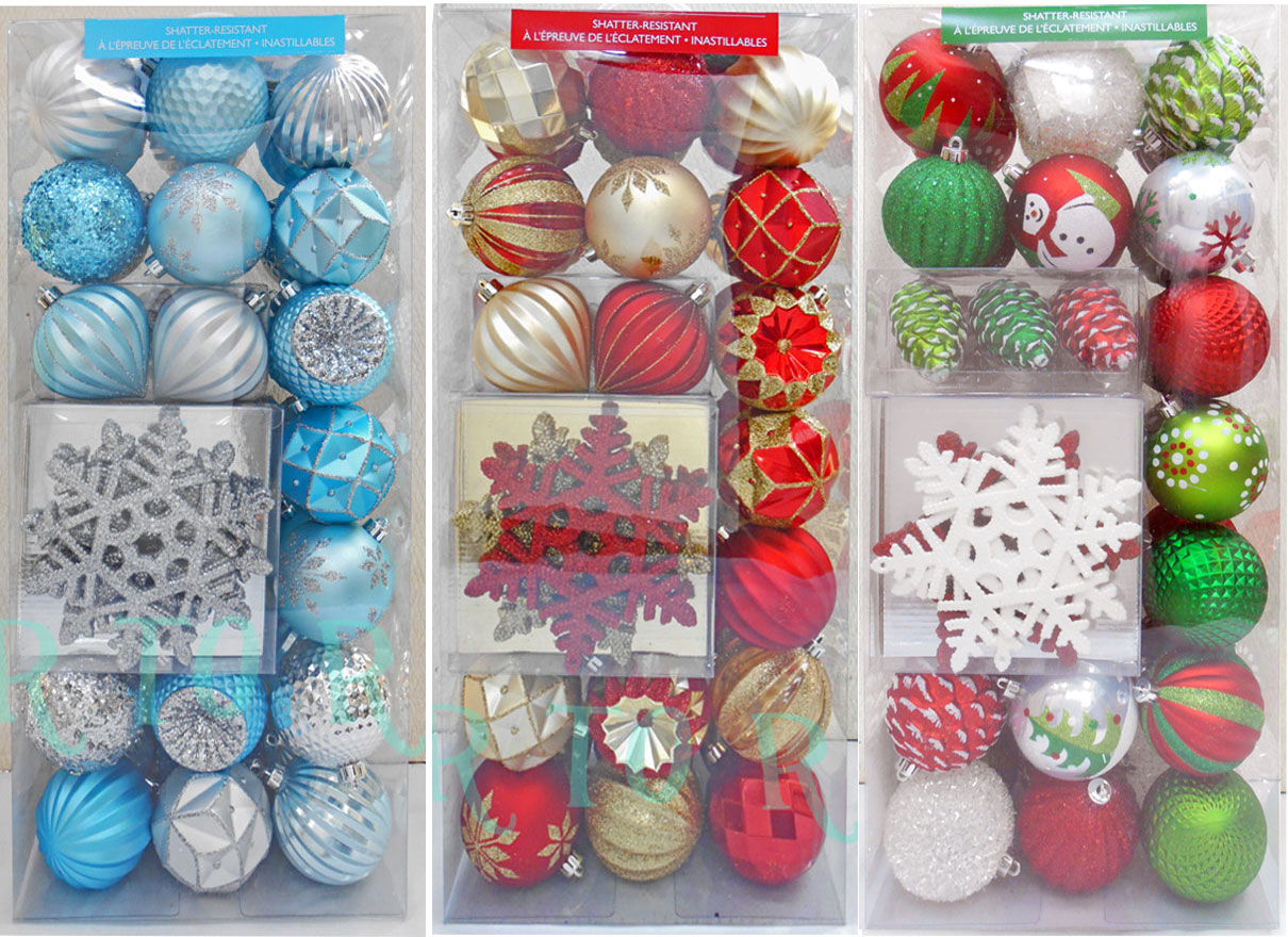 クリスマスオーナメント【たっぷり50ピースセット/