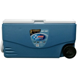 【送料無料♪】コールマンエクストリームホイールクーラー100qt/94.6L車輪付き大型クーラーボックス/ホイール付き/マリンブルーColemanXtreme