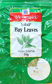 マコーミック　Bay Leaves　ベイリーブス（ローレル）ホウル 50g 業務用