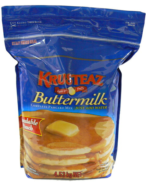 KRUSTEAZ 【Butter milk Pancake Mix】 パンケーキミックス 4.53kg　ホットケーキミックス