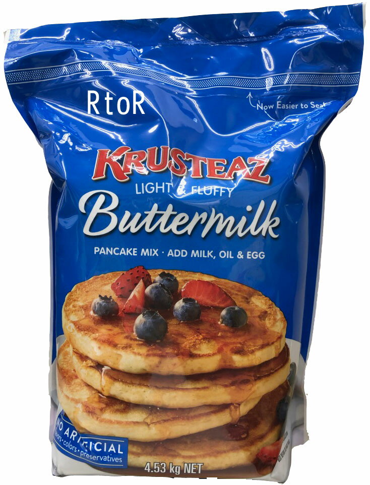  ܓ @KRUSTEAZ  Butter milk Pancake Mix  pP[L~bNX 4.53kg@zbgP[L~bNX