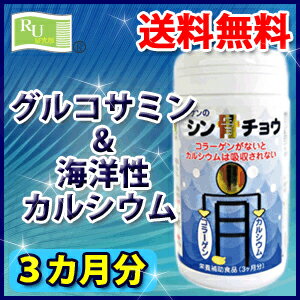 【送料無料】シン骨チョウ 約3ヶ月分【グルコサミン】【コンドロイチン】【サメ軟骨】【カルシウム】【ルウコラーゲンcollagen】【キチンキトサン】【サプリメント】【ポッキリ】【SBZcou1208】10P3Aug12 P123Aug12　セール