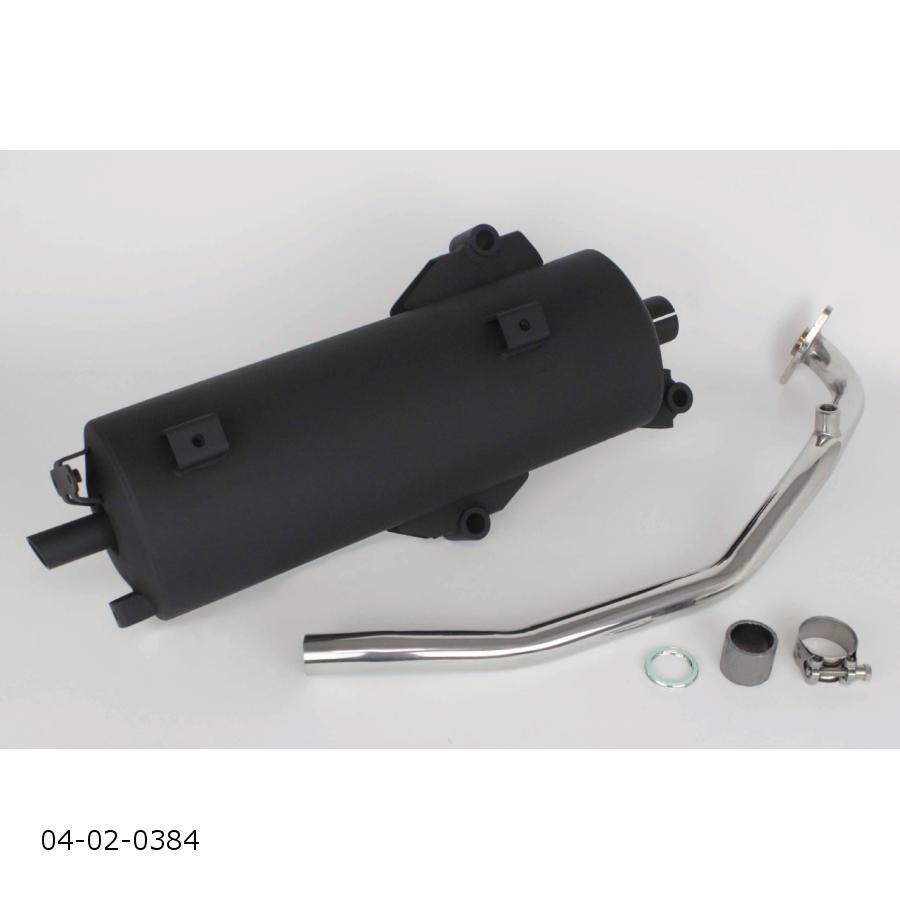 SP武川 (SPタケガワ) スポーツマフラー(ノーマルルック) PCX/PCX160 (8BJ-JK05/KF47) 04-02-0384