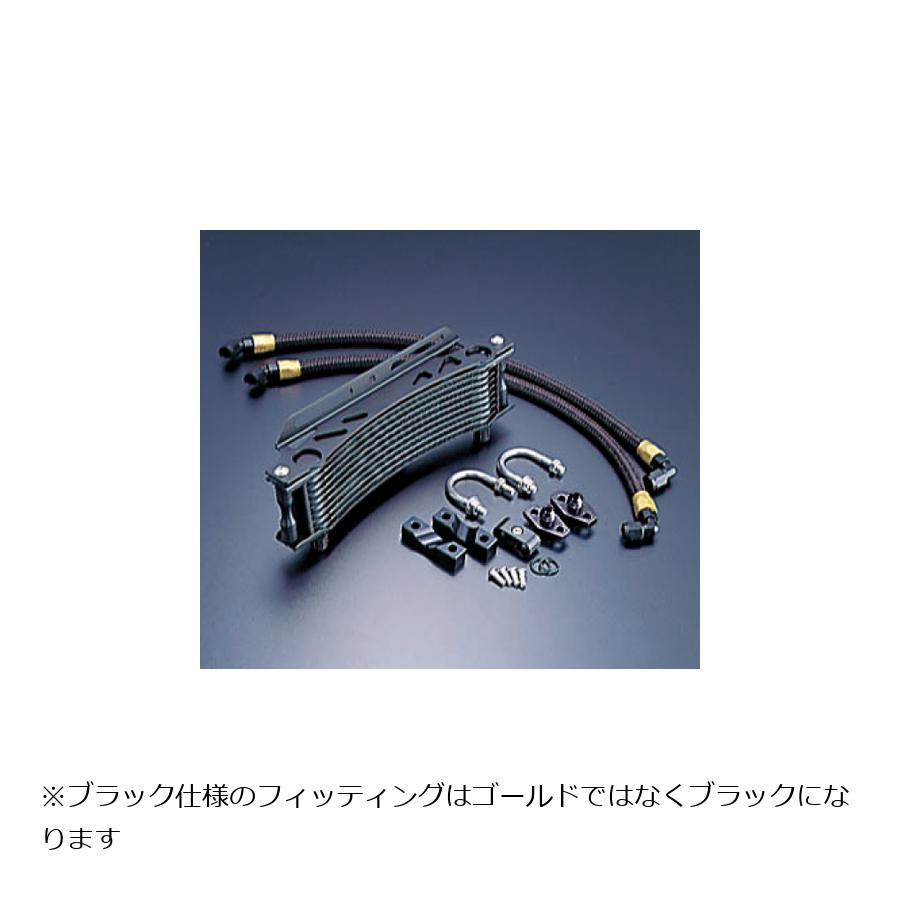 アクティブ OILクーラーKIT ラウンド #6 9-13R ブラック仕様 CB900F/CB1100F AC14031113B