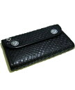 送料無料 BWL ビルウォールレザー Bill Wall Leather / 本革 レザー 長財布 アナコンダ スネーク ロングウォレット 【 メンズ レディース 財布 さいふ 小銭入れ 札入れ おしゃれ シンプル 人気 大人カジュアル BWL クリスマス 】