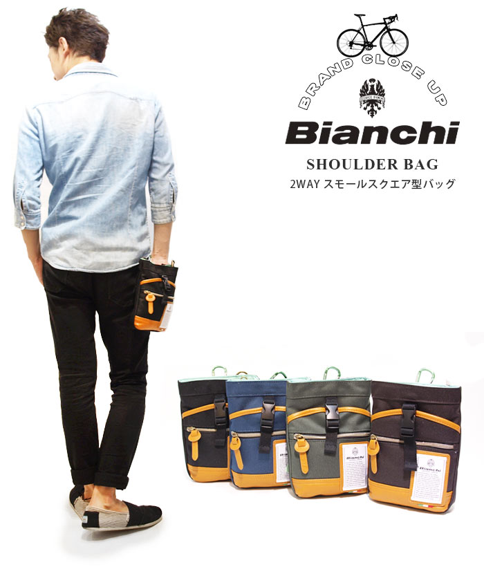 ビアンキ サコッシュバッグ 日本正規品 Bianchi ビアンキ ミニショルダーバッグ スポーティ (nbtc23) 【 メンズ レディース 斜めがけ メンズビジネスバッグ おしゃれ 旅行 軽量 軽い ポケット たくさん 20代 30代 40代 50代 ファッション 】