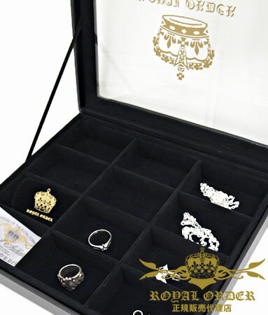 ロイヤルオーダー ROYAL ORDER / ロイヤルオーダー ジュエリーコレクションボックス RoyalOrder Collection Box 【コレクションケース ショーケース ジェリーケース 宝石箱　ジュエリー収納　小物収納】【smtb-m】【楽ギフ_包装】限定ペンダントセット・ジュエリーボックス・小物入れ発売中☆【ロイヤル オーダー ロイヤルオーダー ROYALORDER】