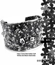 送料無料 クロムハーツもしのぐ圧倒的な存在感！ソファアリ Soffer Ari / VIEUX CARRE RED FELLAS CUFF WHITE AND BLACK DIAMONDS[バングル アクセサリー カルティエ ブルガリ エルメス好きにも]SofferAri ソファアリ/ CHROME HEARTS クロムハーツ よりも繊細美麗でティファニーよりも強烈なインパクト 