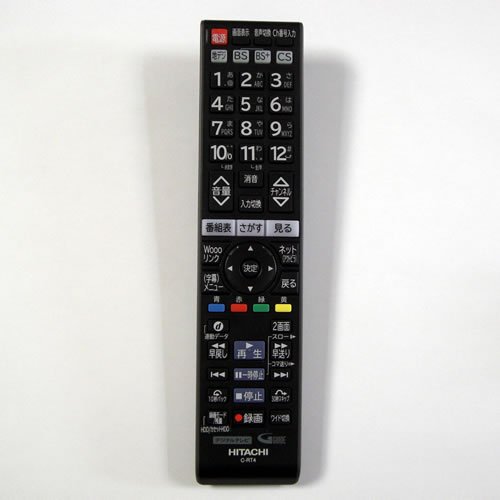 【在庫あり】 日立 薄型テレビ用リモコン C-RT4 (L32-XP07 012)　送料無…...:rukusu:10027839