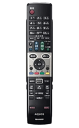【在庫あり】 シャープ 液晶テレビ用リモコン(アクオス) 0106380320 RRMCGA863WJSA 送料無料