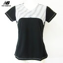 決算セール 半額ウエア 送料無料(ネコポスでの発送) ニューバランス newbalance テニスウエア NBT-51757W レディース Tシャツ 【ジョギング マラソン スポーツウエア ランニング トレーニング フィットネス テニス チュニック ドレス Tシャツ 半袖】