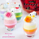 【お買い物マラソン クーポン対象】スヌーピー プリザーブドフラワー 『スヌーピーといっしょ』 【花 SNOOPY 誕生日 結婚祝い 発表会 プロポーズ 結婚記念日 プレゼント ギフト】【送料無料】【ギフト対応】【コンビニ受取対応商品】【あす楽対応】