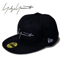ニューエラ × ヨウジヤマモト キャップ 59FIFTY 帽子 SS17 2017春夏新作 ブラック×グレー【New Era×Yohji Yamamoto メンズ 送料無料 ブランド 正規品 おしゃれ かわいい 新品 2017年 ギフト プレゼント】