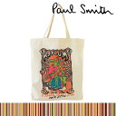 ポールスミス バッグ トートバッグ ROCK POSTERS PS by Paul Smith キャンバス【Paul Smith メンズ レディース ブランド おしゃれ かわいい 送料無料 正規品 新品 2017年 ギフト プレゼント】272712 TOTE