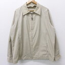 【中古】古着 長袖ジャケット スイングトップ 90年代 90s ロンドンフォグ ラグラン ベージュ カーキ XLサイズ 中古 メンズ アウター ジャンパー ブルゾン | 春夏 春物 春服 秋冬 秋物 秋服 カジュアル メンズファッション ファッション おしゃれ カジュアルジャケット