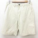 【中古】古着 トミーヒルフィガー TOMMY HILFIGER ショート ブランド チノパンツ チノパン ショーツ メンズ コットン ベージュ カーキ W30 中古 ボトムス 短パン ショーパン | 春夏 春物 春服 夏物 夏服 半ズボン カジュアル メンズファッション ファッション おしゃれ