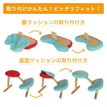 累計販売台数16万台超の実績!一番売れてるバランスチェア!カバーは20色。一生使っていただきたいからカバーも作りました!気分転換、模様替えにも最適!☆きせかえカバーnew専用カバー(座+膝用セット)