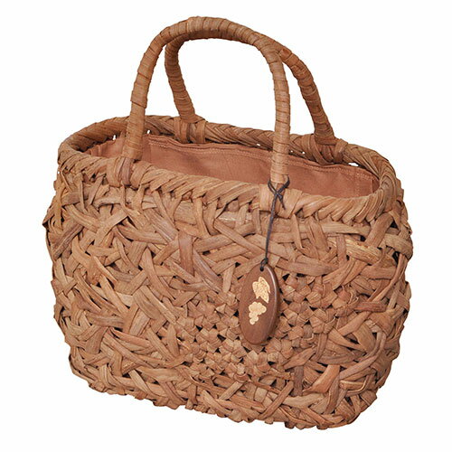 ヤマコー てまひま工房 日本製 山葡萄バッグ 葡萄の実 横長 ASNyamaco79340|雑貨・ホビー・インテリア 雑貨 キャリングバック