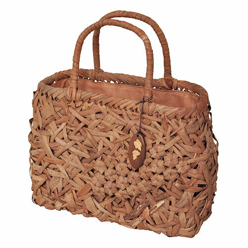 ヤマコー てまひま工房 日本製 山葡萄バッグ 葡萄の実 縦長 ASNyamaco79342|雑貨・ホビー・インテリア 雑貨 キャリングバック