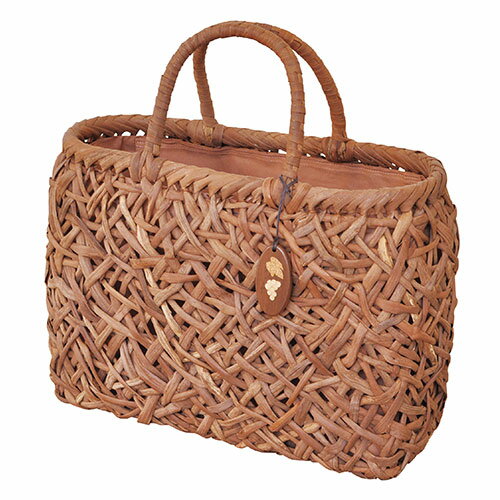 ヤマコー てまひま工房 日本製山葡萄バッグ みだれ編み 大 ASNyamaco89784|雑貨・ホビー・インテリア 雑貨 キャリングバック