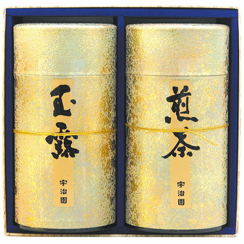【4セット】 宇治園 銘茶セット 【玉露小倉の園・煎茶宇治の峰/各165g】 ASNFUJI-030155780X4|食品 飲料