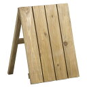 木製イーゼルLブラウン木製ボードスタンドベース[TDLKA739035-00B]
