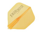 【メール便OK】ダーツ フライト【ジョーカードライバー】零-ZERO- JOKERDRIVERロゴ入り プラクティス シェイプ オレンジ