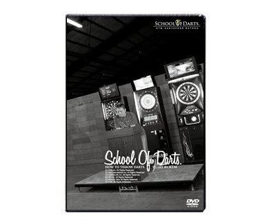 DVD School Of Darts （スクール オブ ダーツ） 【ダ−ツ/darts】【DVD】KTM.の貴重な技術論、知識、経験の集大成を全てのダーツ プレイヤーへ・・・