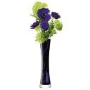LSA / FLOWER COLOUR SINGLE BLOOM VASE ヴァイオレットTLA2112 フラワー ベース(H25cm)箱入り【楽ギフ_包装】【楽ギフ_のし】【楽ギフ_のし宛書】