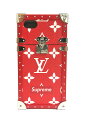 ≪新品≫ ルイヴィトン LOUIS VUITTON × supreme 2017年秋冬 アイ・トランク iphone7 M64499 携帯 ケース シュプリーム