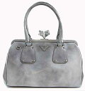 [̵]㤤!! ò!2010ղ PRADA ץ SPAZZOLATO ϥɥХå ǡGRIGIO 졼 BR4447 