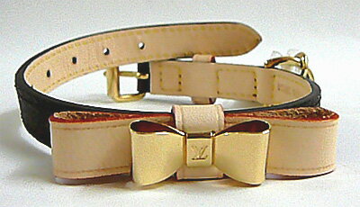 louis vuitton pet collar